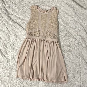 Blush Pink Mini Dress
